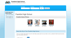 Desktop Screenshot of frankforthighschool.org