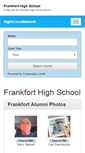 Mobile Screenshot of frankforthighschool.org